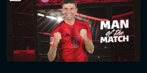 博鱼APP-送出助攻！穆勒当选拜仁vs多特全场最佳球员