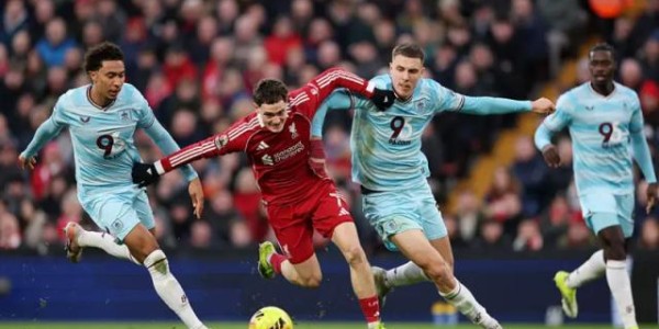 博鱼官网-【英超】维尔茨爆射，爱德华兹扳平，利物浦1-1伯恩利